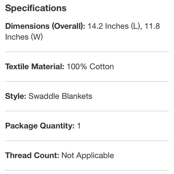 Aden+Anais Four-Layer Muslin Blanket 44x44 - Picture 7 of 8